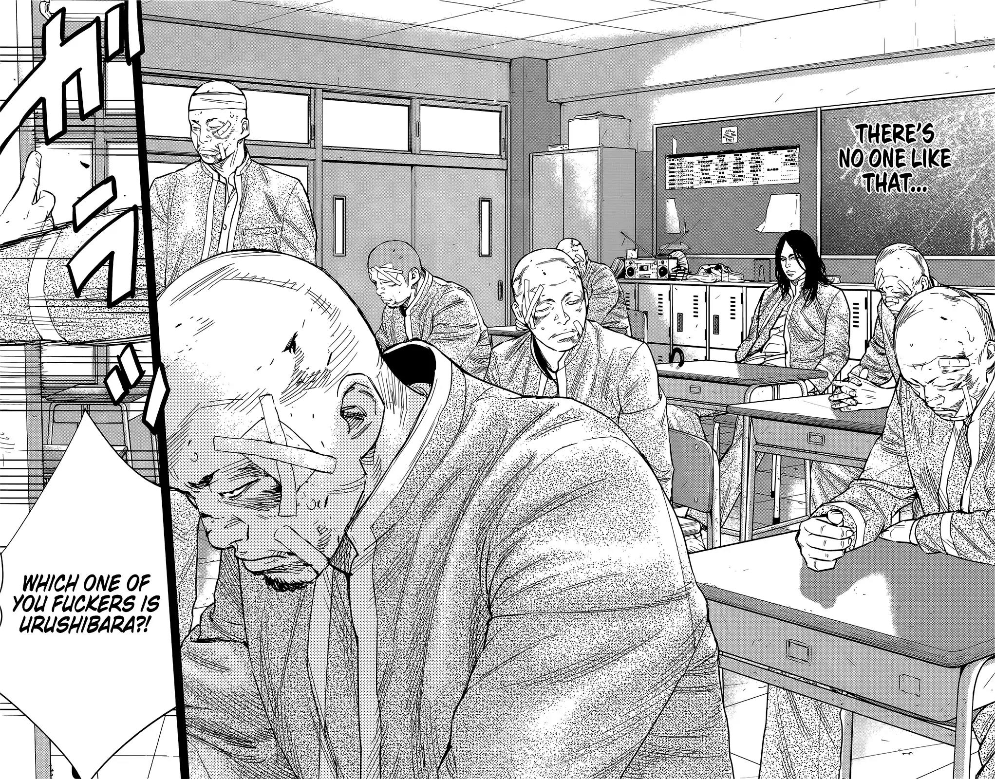 Crows Zero II: Suzuran x Houen Chapter 45 page 6 - Chapter 45: Urushibara Ryou