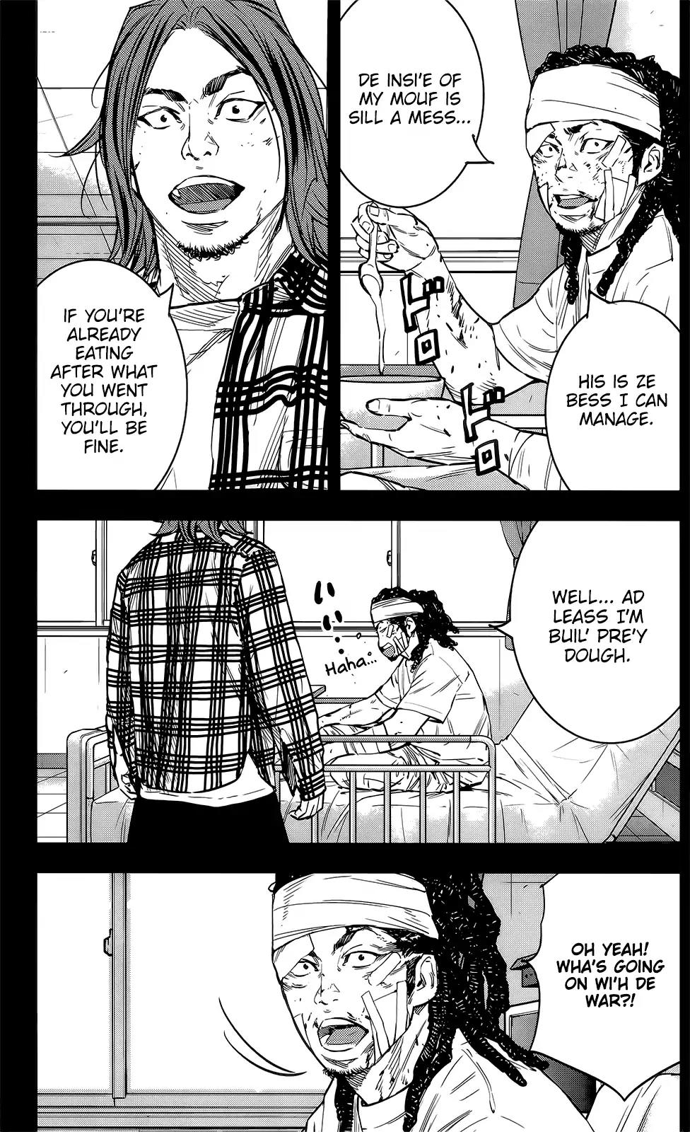 Crows Zero II: Suzuran x Houen Chapter 46 page 19 - Chapter 46: The King of the Jungle, Serizawa Tamao
