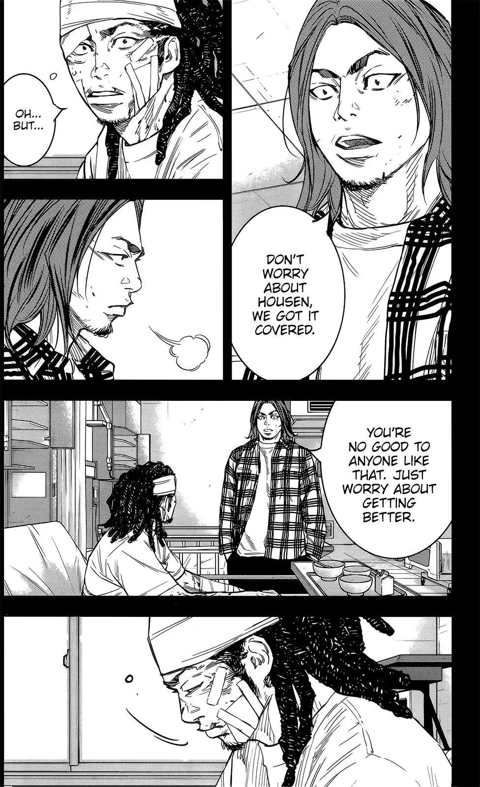 Crows Zero II: Suzuran x Houen Chapter 46 page 20 - Chapter 46: The King of the Jungle, Serizawa Tamao