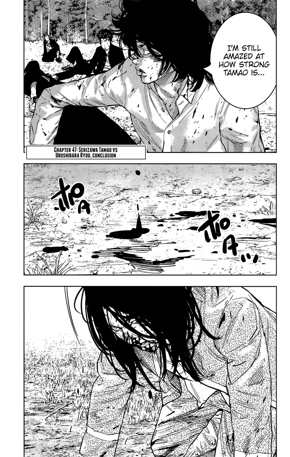 Crows Zero II: Suzuran x Houen Chapter 47 page 2 - Chapter 47: Serizawa Tamao vs Urushibara Ryou, Conclusion