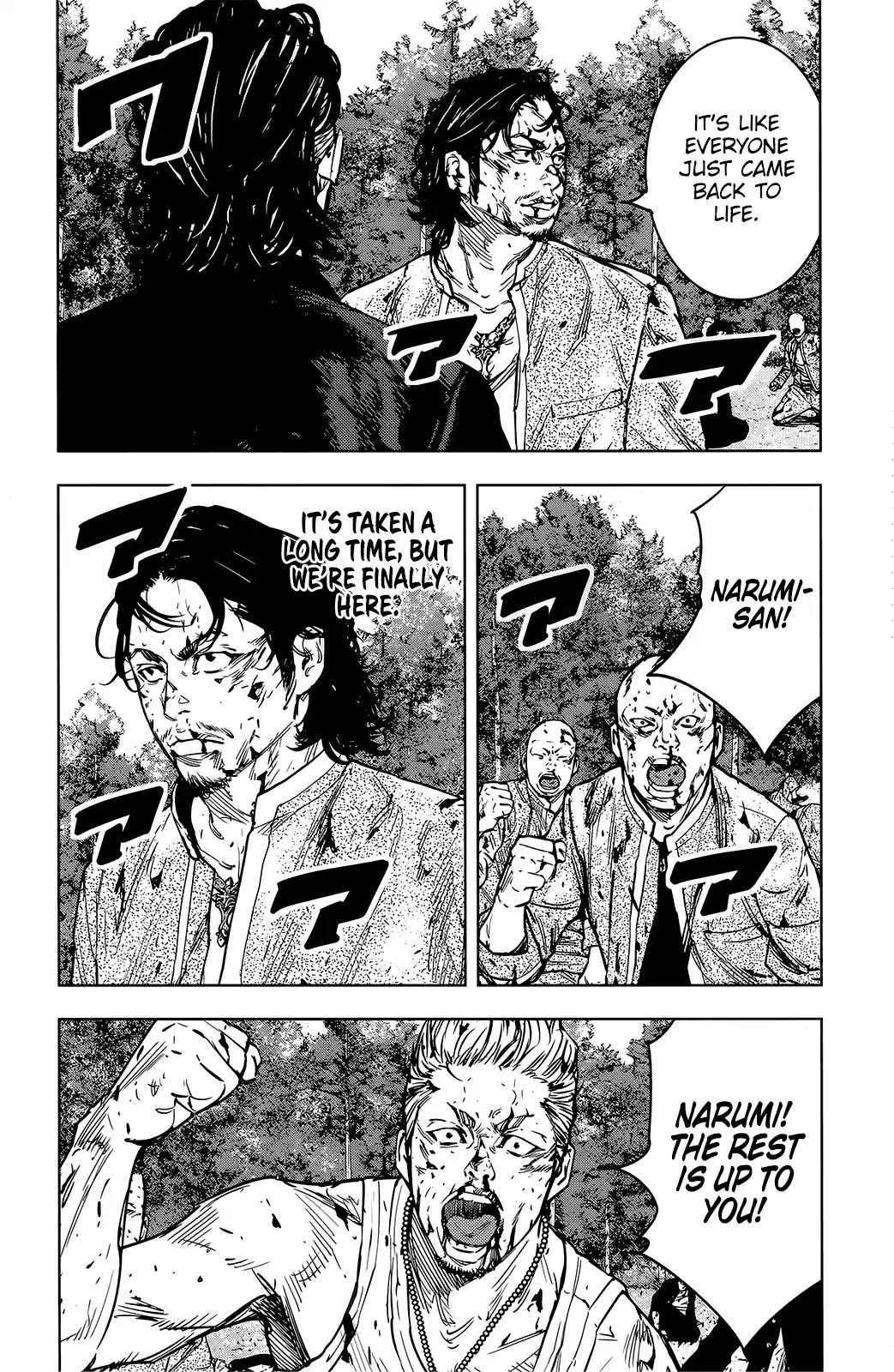 Crows Zero II: Suzuran x Houen Chapter 48 page 12 - Chapter 48: Climactic Battle