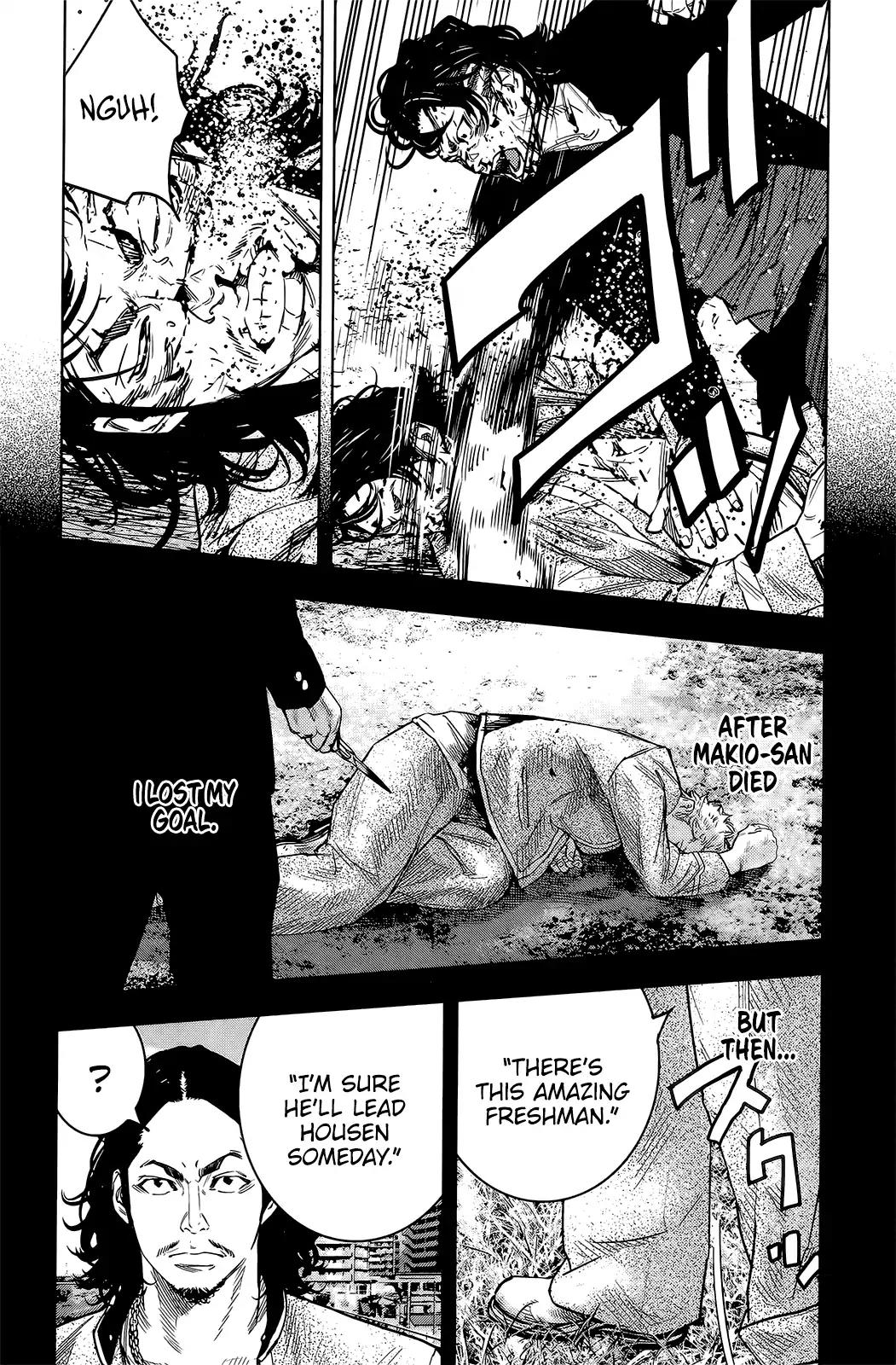 Crows Zero II: Suzuran x Houen Chapter 49 page 7 - Chapter 49: Housen Boss, Narumi Taiga