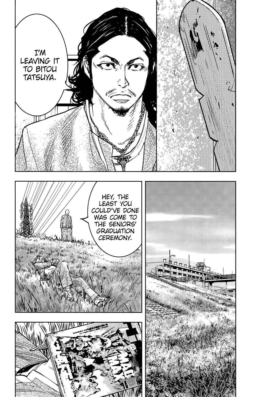Crows Zero II: Suzuran x Houen Chapter 52 page 15 - Chapter 52: Graduation