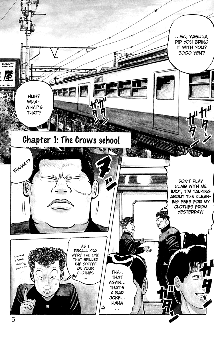 Crows Chapter 1 page 5 - Chapter 1: The Crows School