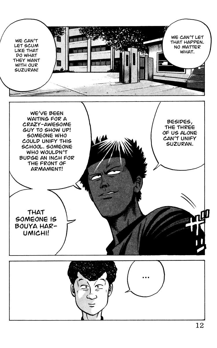 Crows Chapter 12 page 12 - Chapter 12: Please Let Me Call You Boss