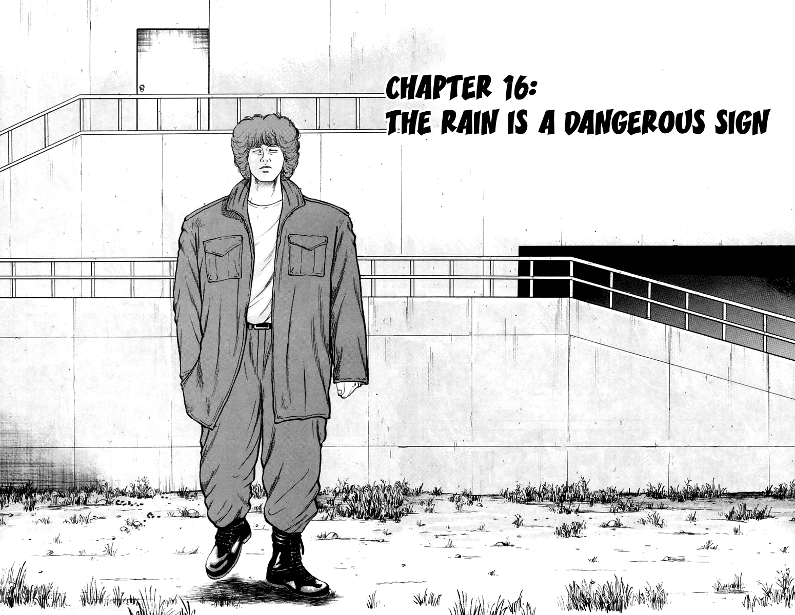 Crows Chapter 16 page 2 - Chapter 16: The Rain is a Dangerous Sign