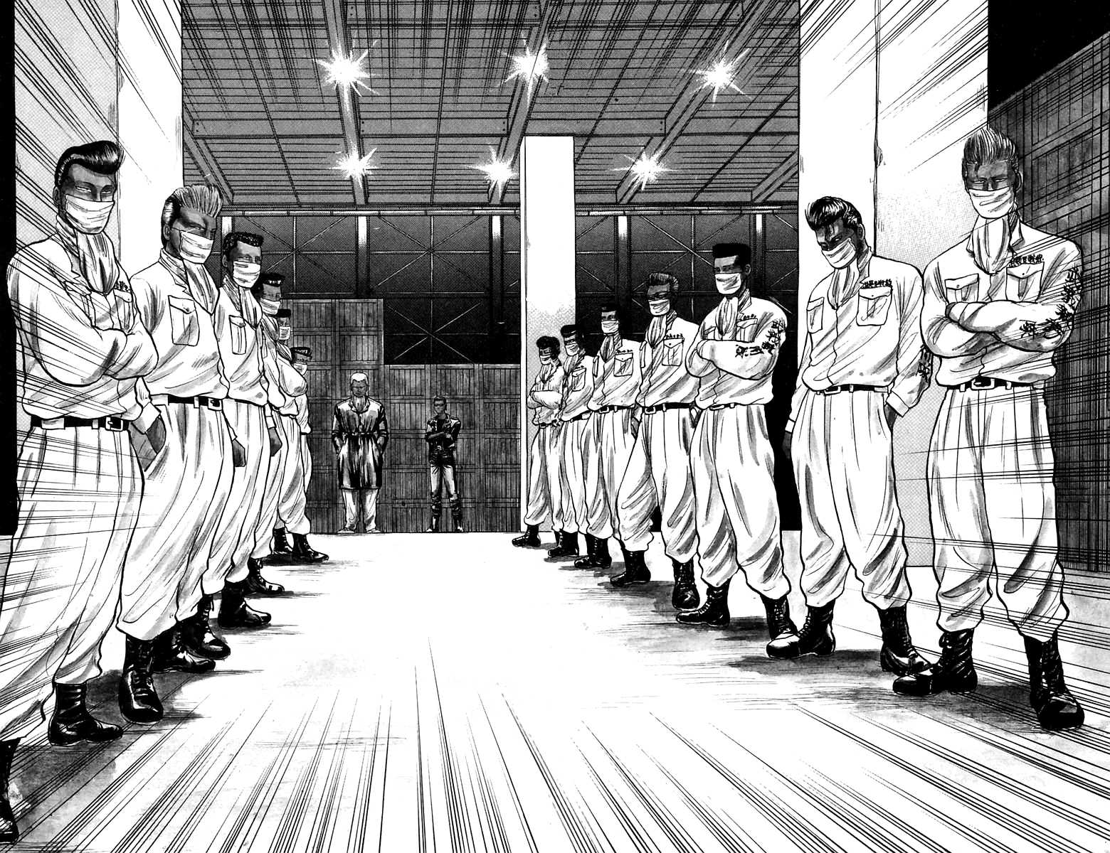 Crows Chapter 17 page 7 - Chapter 17: Those Who Have Gathered at the 4th Warehouse (Act I)