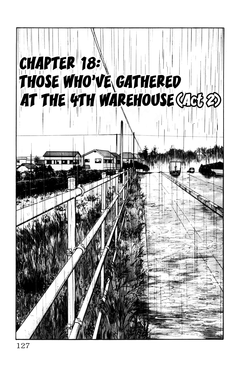 Crows Chapter 18 page 1 - Chapter 18: Those Who Have Gathered at the 4th Warehouse (Act II)