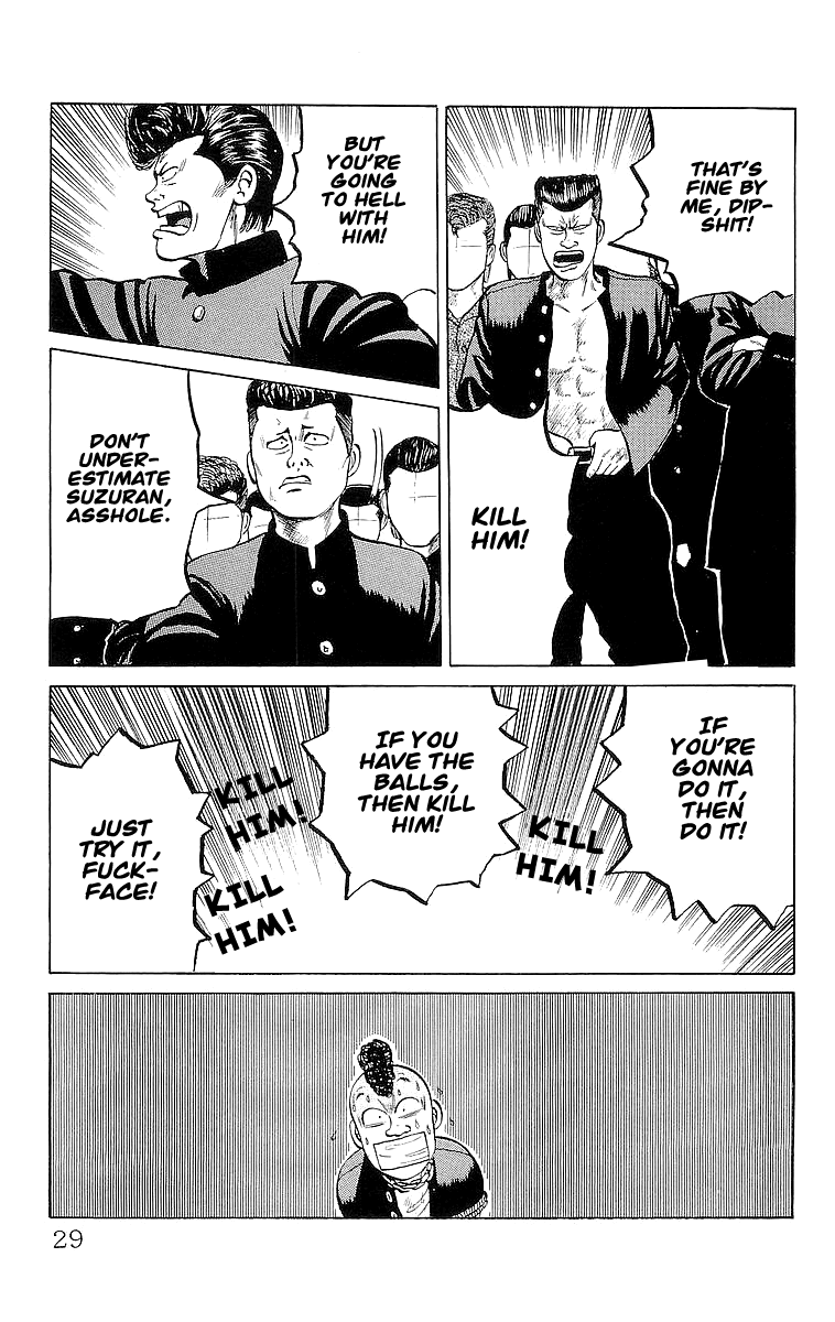 Crows Chapter 19 page 27 - Chapter 19: Those Who Have Gathered at the 4th Warehouse (Act III)