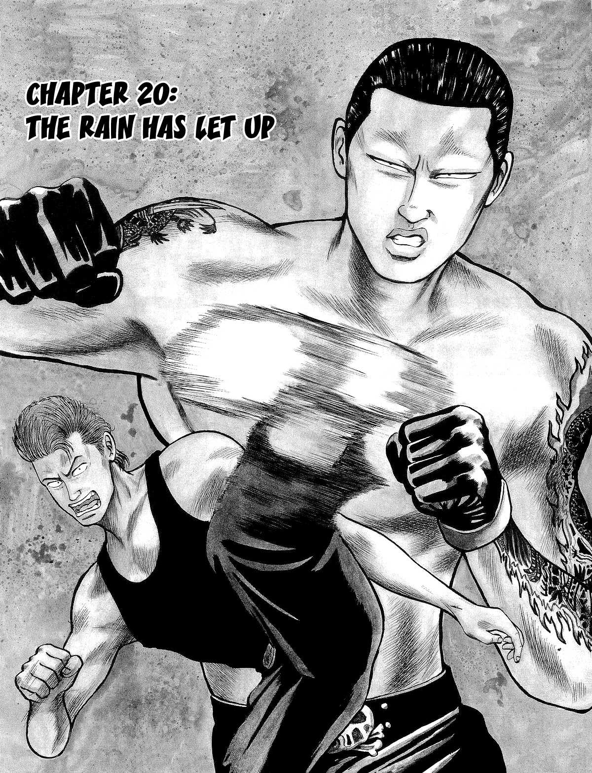 Crows Chapter 20 page 1 - Chapter 20: The Rain Has Let Up