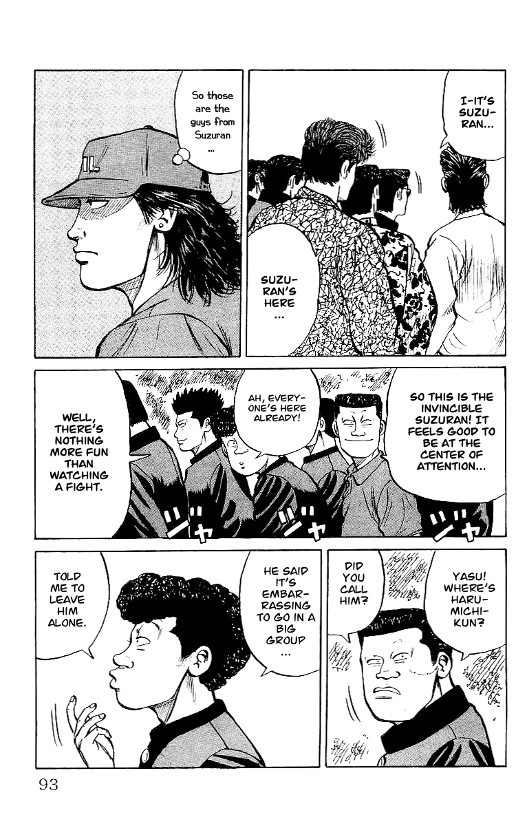 Crows Chapter 27 page 35 - Chapter 27: The Fight at Gokoku Shrine