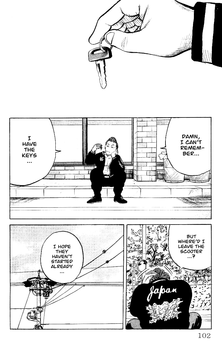 Crows Chapter 27 page 42 - Chapter 27: The Fight at Gokoku Shrine