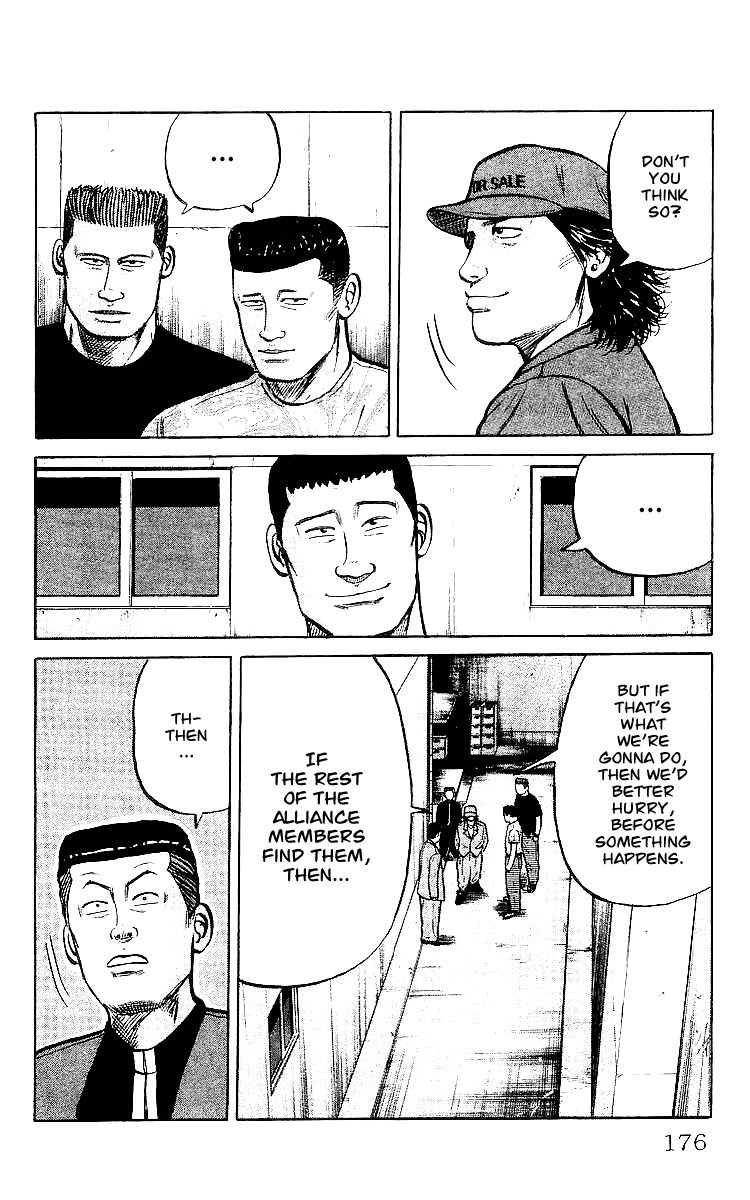 Crows Chapter 32 page 35 - Chapter 32: The Race Towards No.2