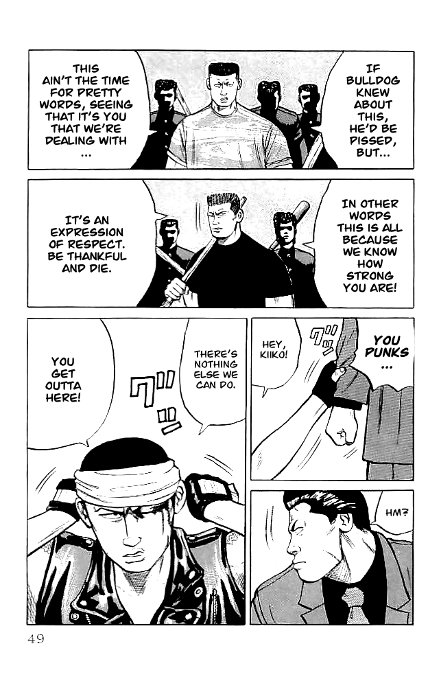 Crows Chapter 33 page 45 - Chapter 33: The Die Has Been Cast
