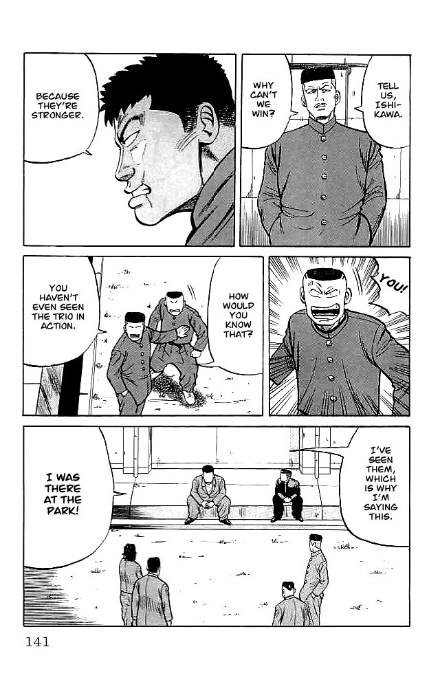 Crows Chapter 35 page 20 - Chapter 35: You Kicked Me (Part 1)