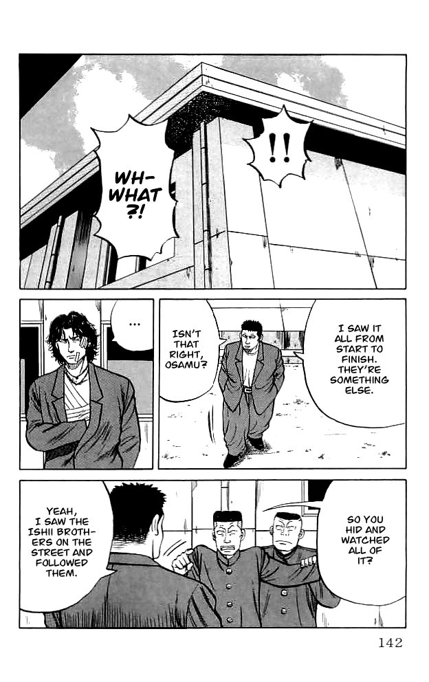 Crows Chapter 35 page 21 - Chapter 35: You Kicked Me (Part 1)