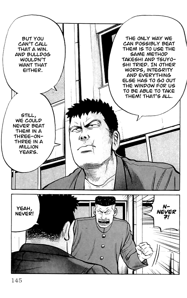 Crows Chapter 35 page 24 - Chapter 35: You Kicked Me (Part 1)