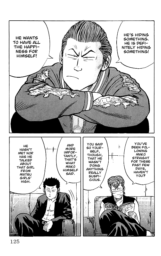 Crows Chapter 35 page 4 - Chapter 35: You Kicked Me (Part 1)