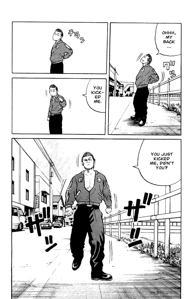 Crows Chapter 35 page 50 - Chapter 35: You Kicked Me (Part 1)