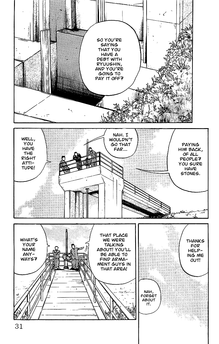 Crows Chapter 36 page 30 - Chapter 36: You Kicked Me (Part 2)