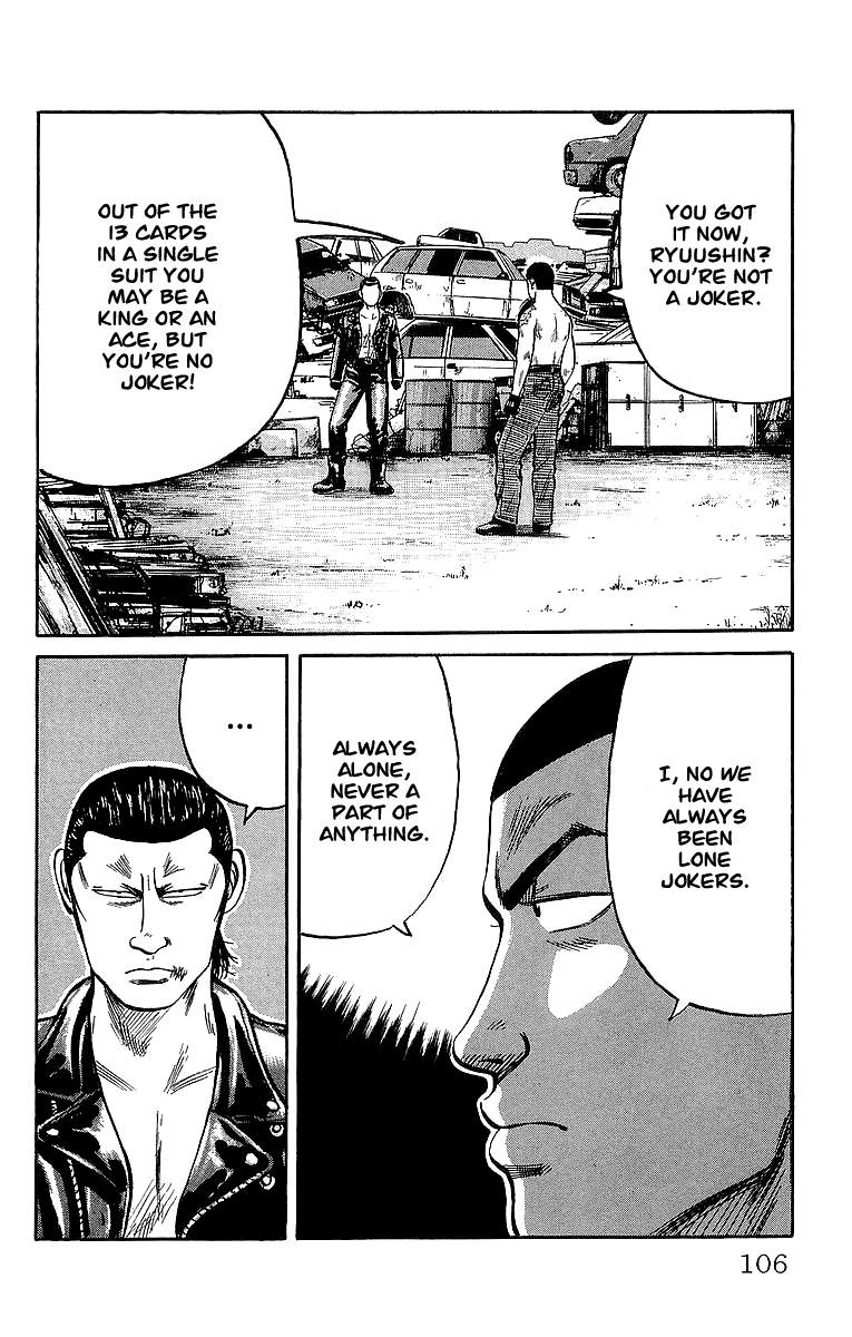 Crows Chapter 37 page 38 - Chapter 37: The Lonely Jokers