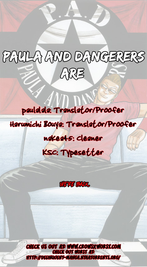 Crows Chapter 39.2 page 35 - Chapter 39.2: You All Hangin´ in There?! (Part 2)