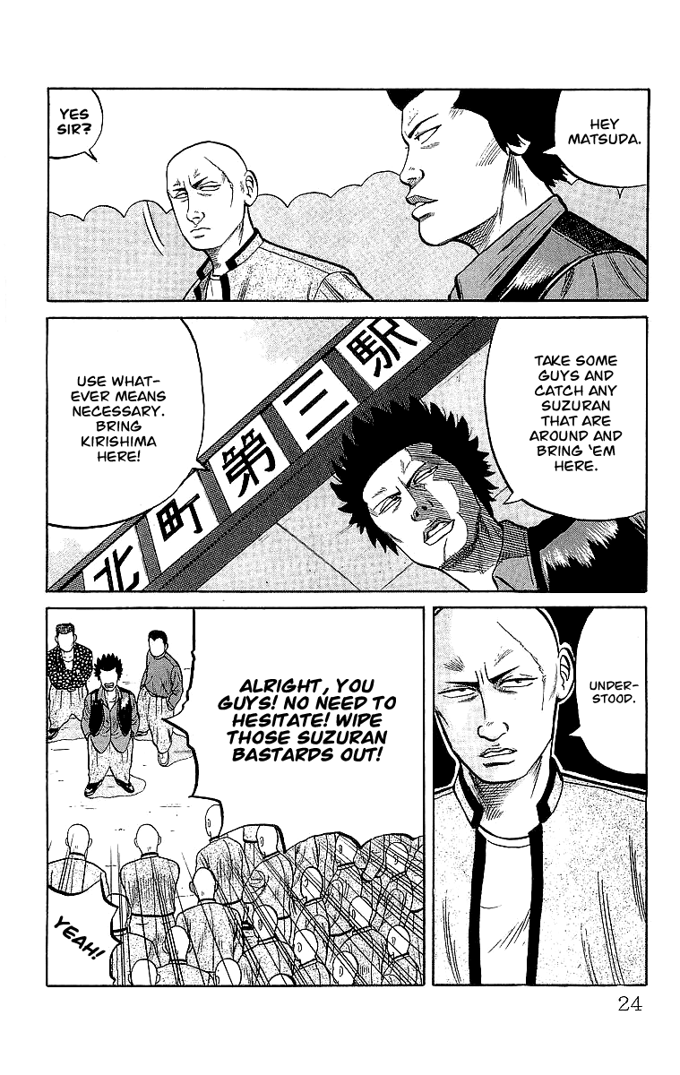 Crows Chapter 43 page 21 - Chapter 43: Housen´s Miscalculation