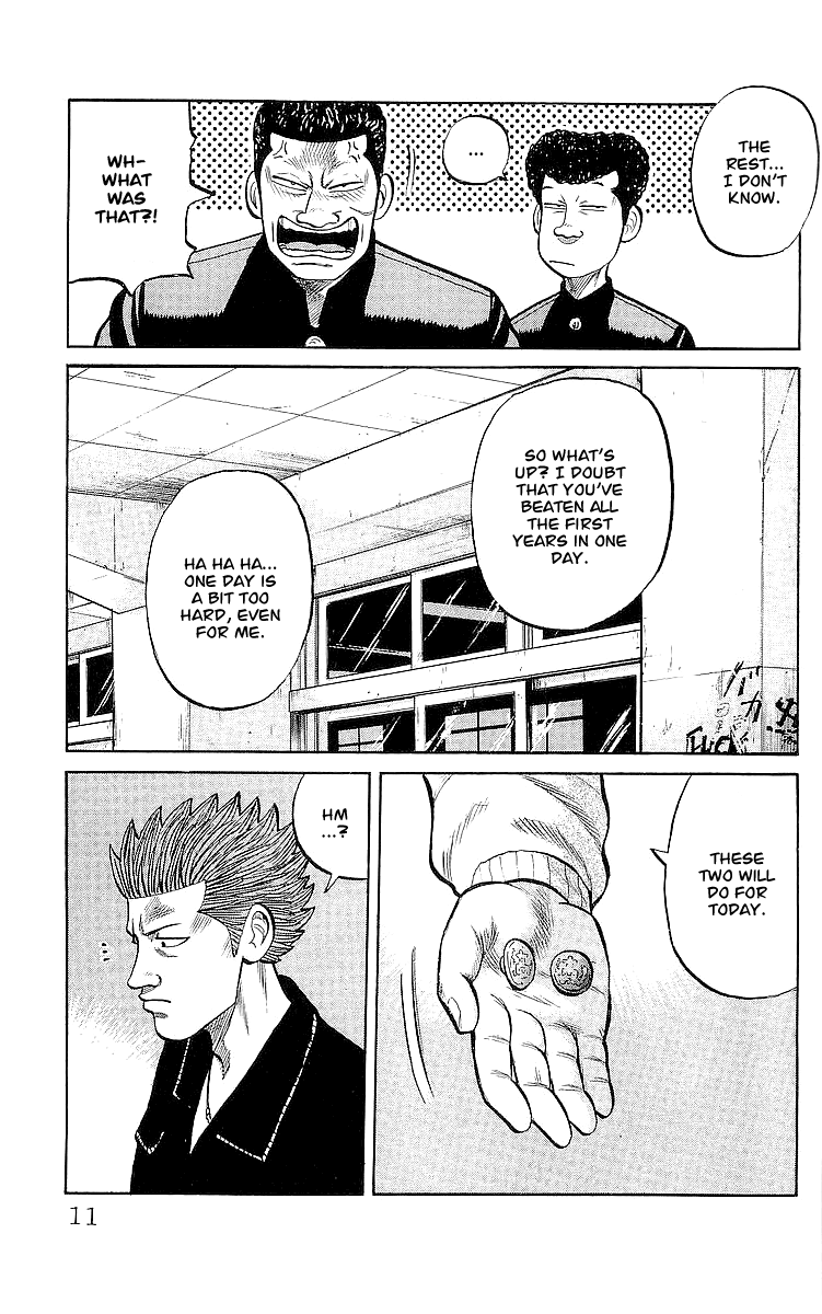 Crows Chapter 57 page 10 - Chapter 57: Burning First Years (Part 2)