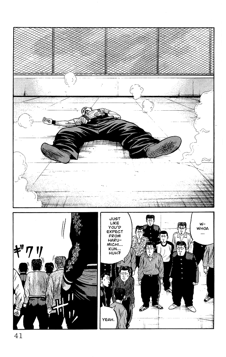 Crows Chapter 61 page 38 - Chapter 61: Battles in the Crows High School