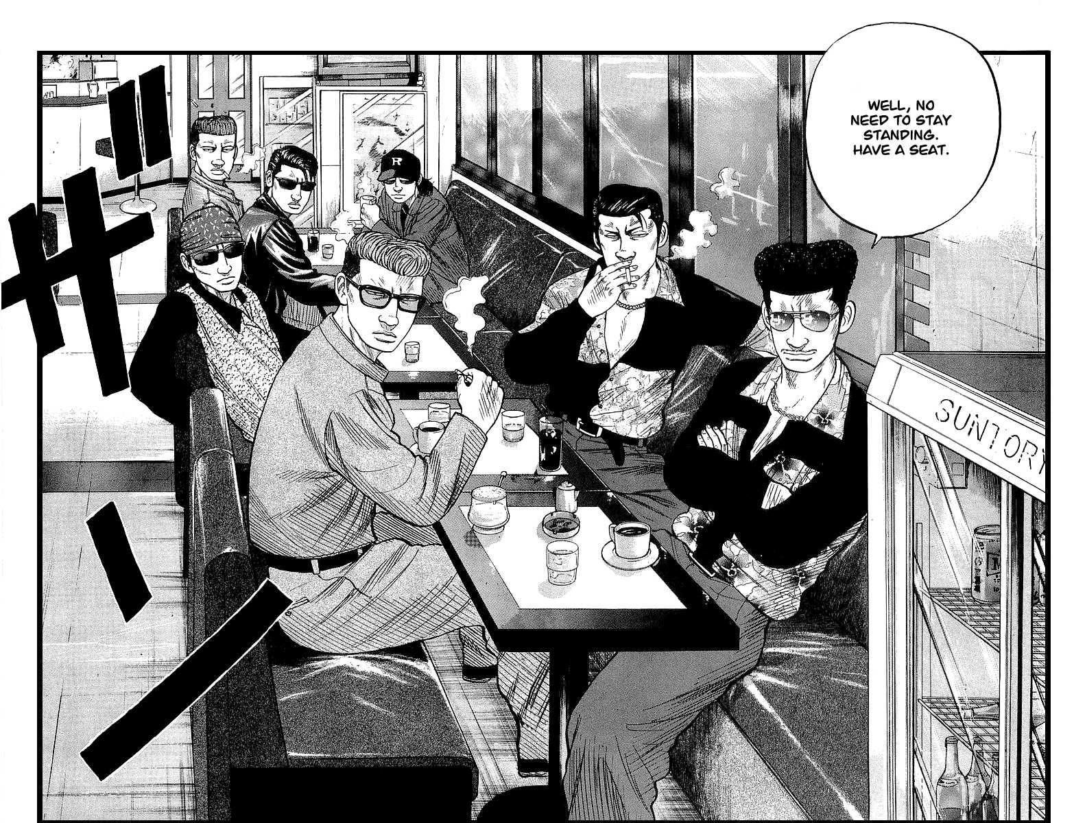 Crows Chapter 62 page 12 - Chapter 62: Kurotaki Alliance Kanbu Meeting!