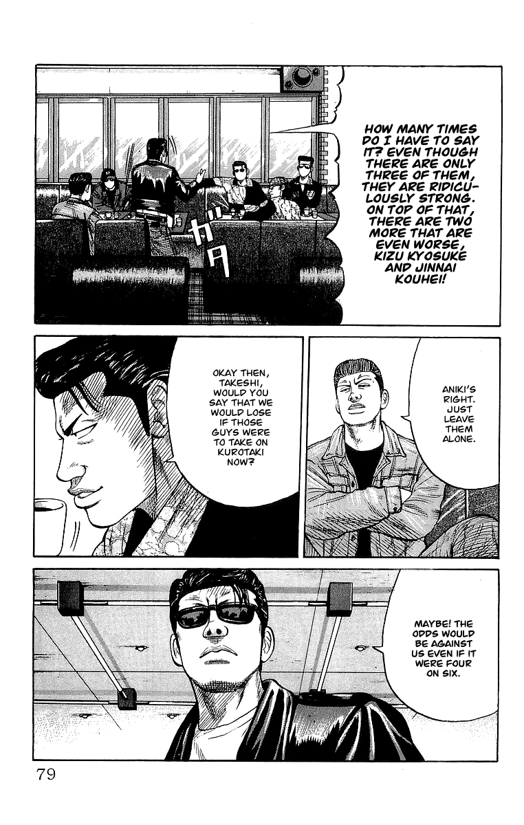 Crows Chapter 62 page 20 - Chapter 62: Kurotaki Alliance Kanbu Meeting!