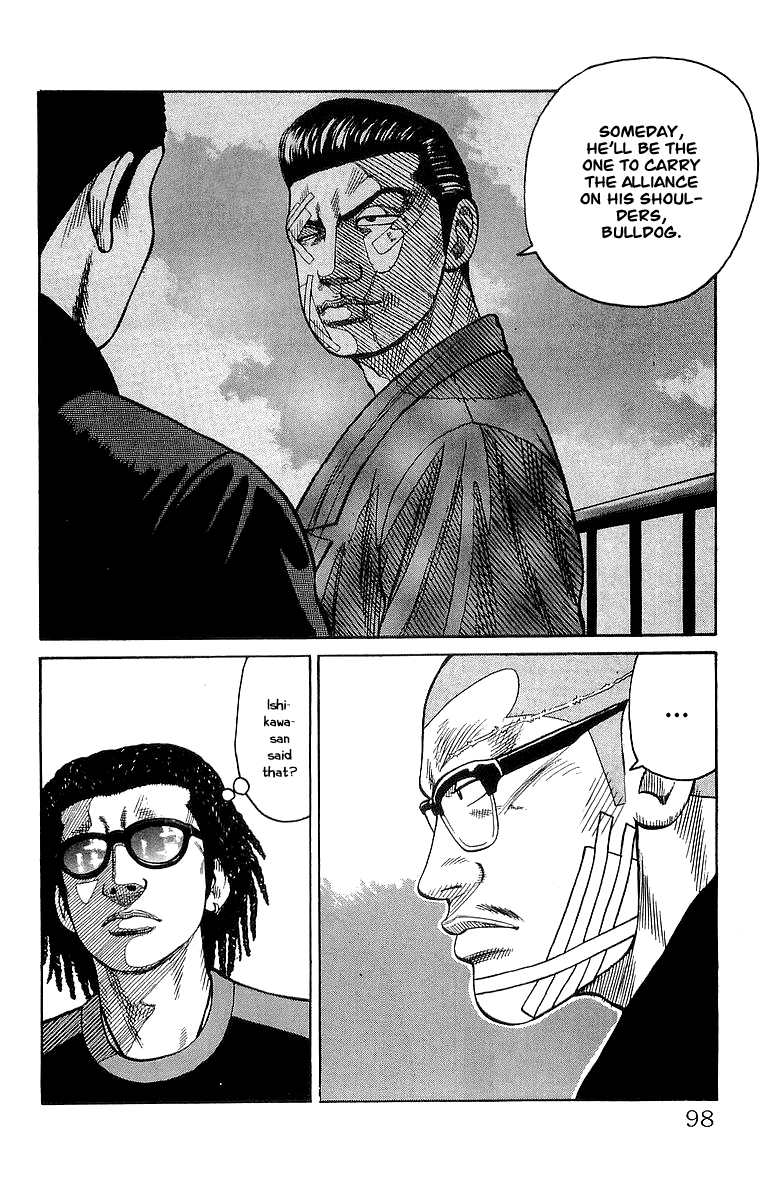 Crows Chapter 62 page 38 - Chapter 62: Kurotaki Alliance Kanbu Meeting!