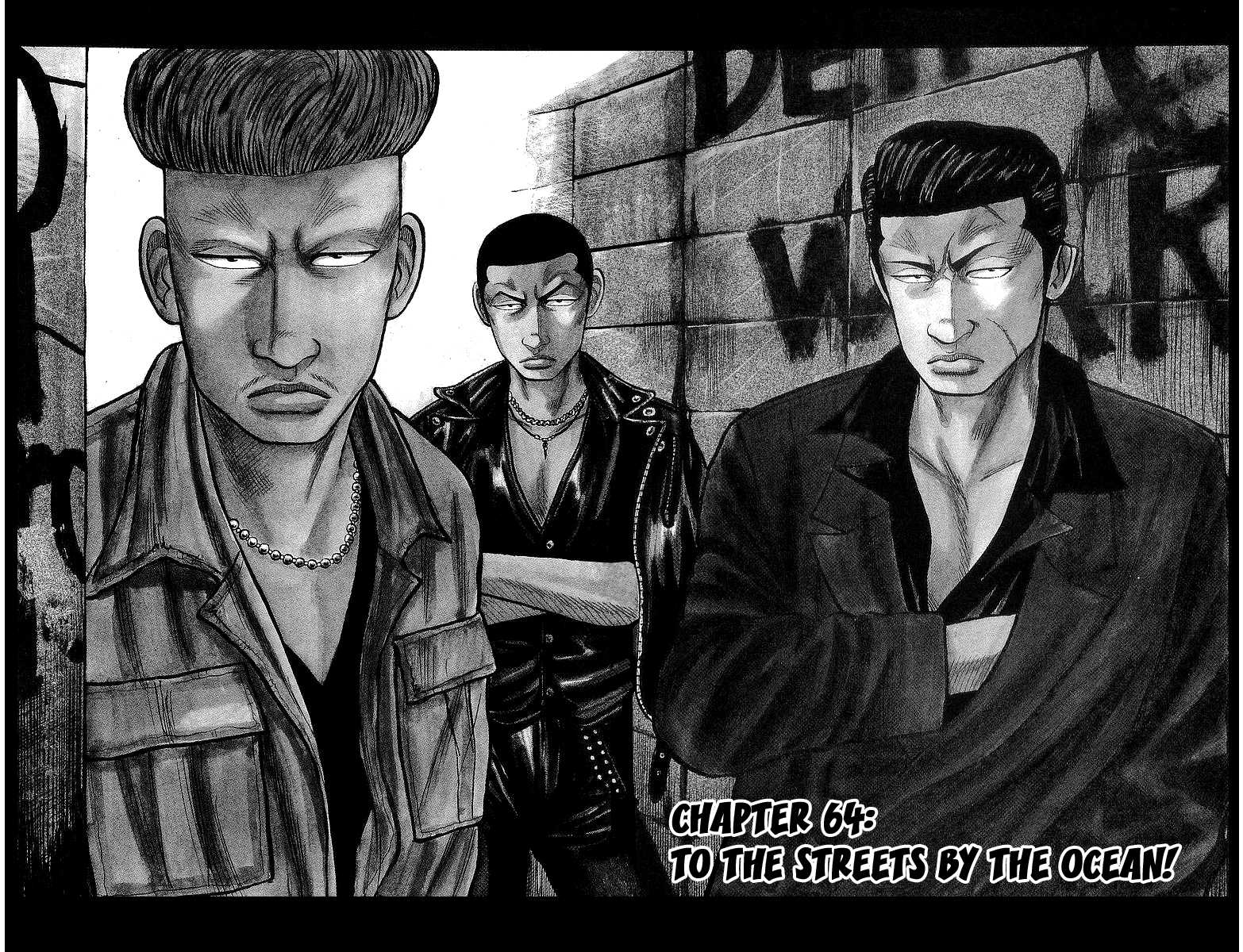 Crows Chapter 64 page 2 - Chapter 64: To the Streets by the Ocean