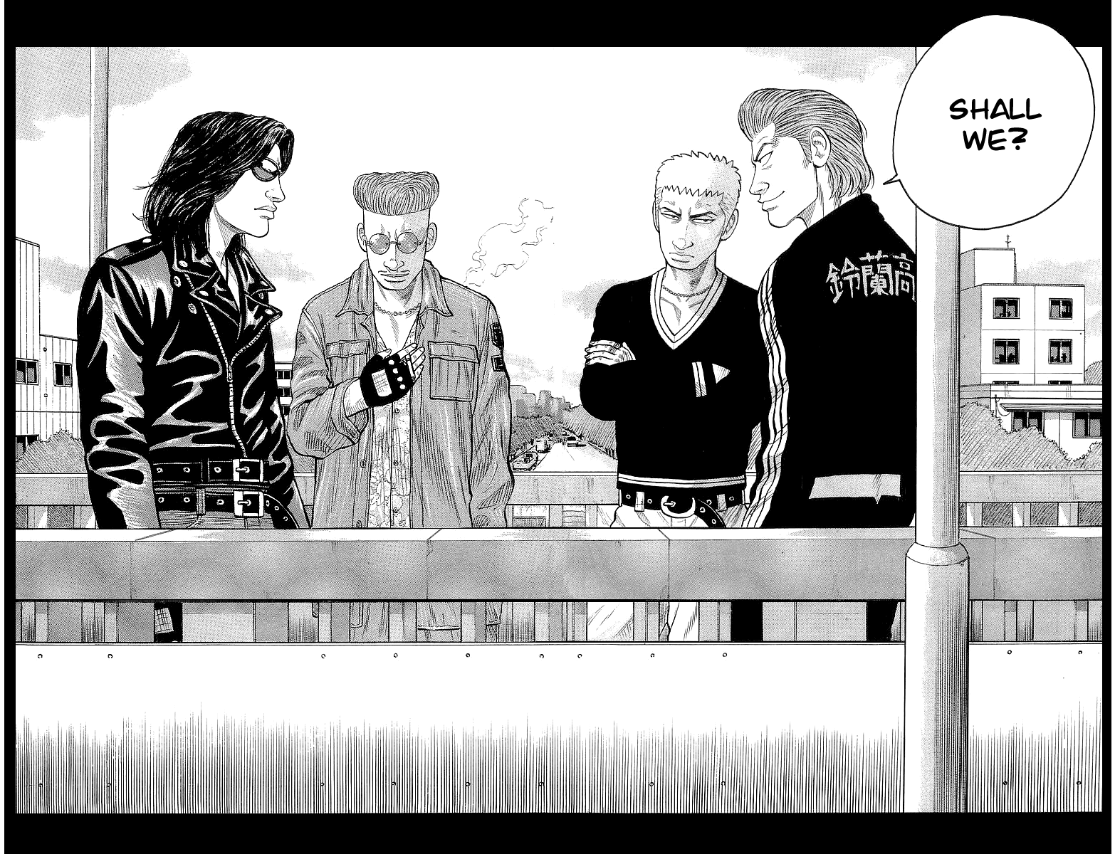 Crows Chapter 64 page 34 - Chapter 64: To the Streets by the Ocean