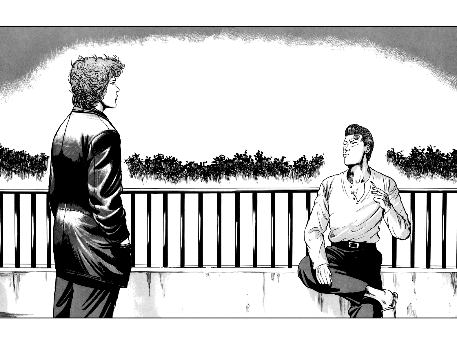 Crows Chapter 7 page 35 - Chapter 7: Believing the Rumors...?!
