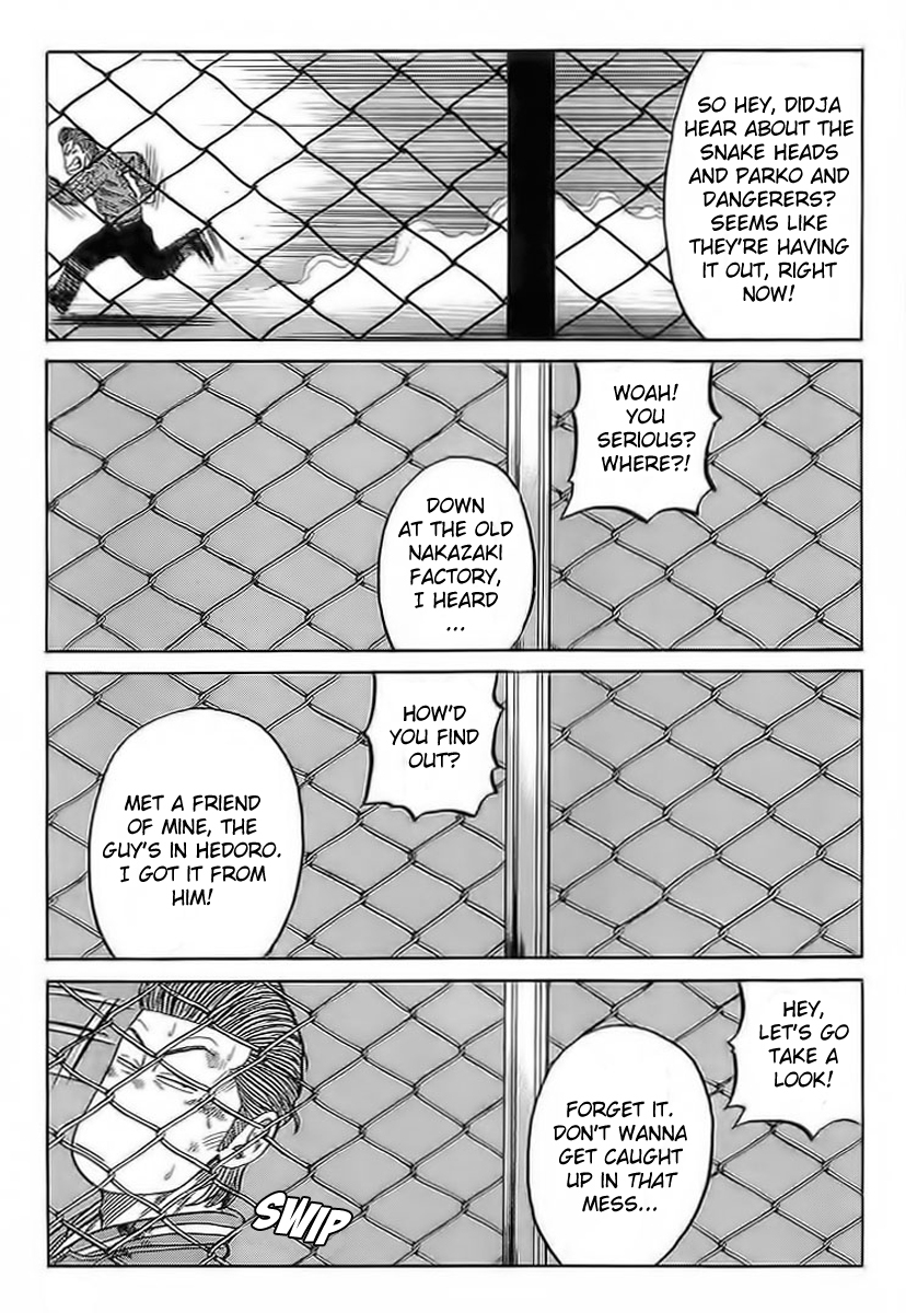 Crows Chapter 70 page 14 - Chapter 70: The Defeat of Parko and Dangerers