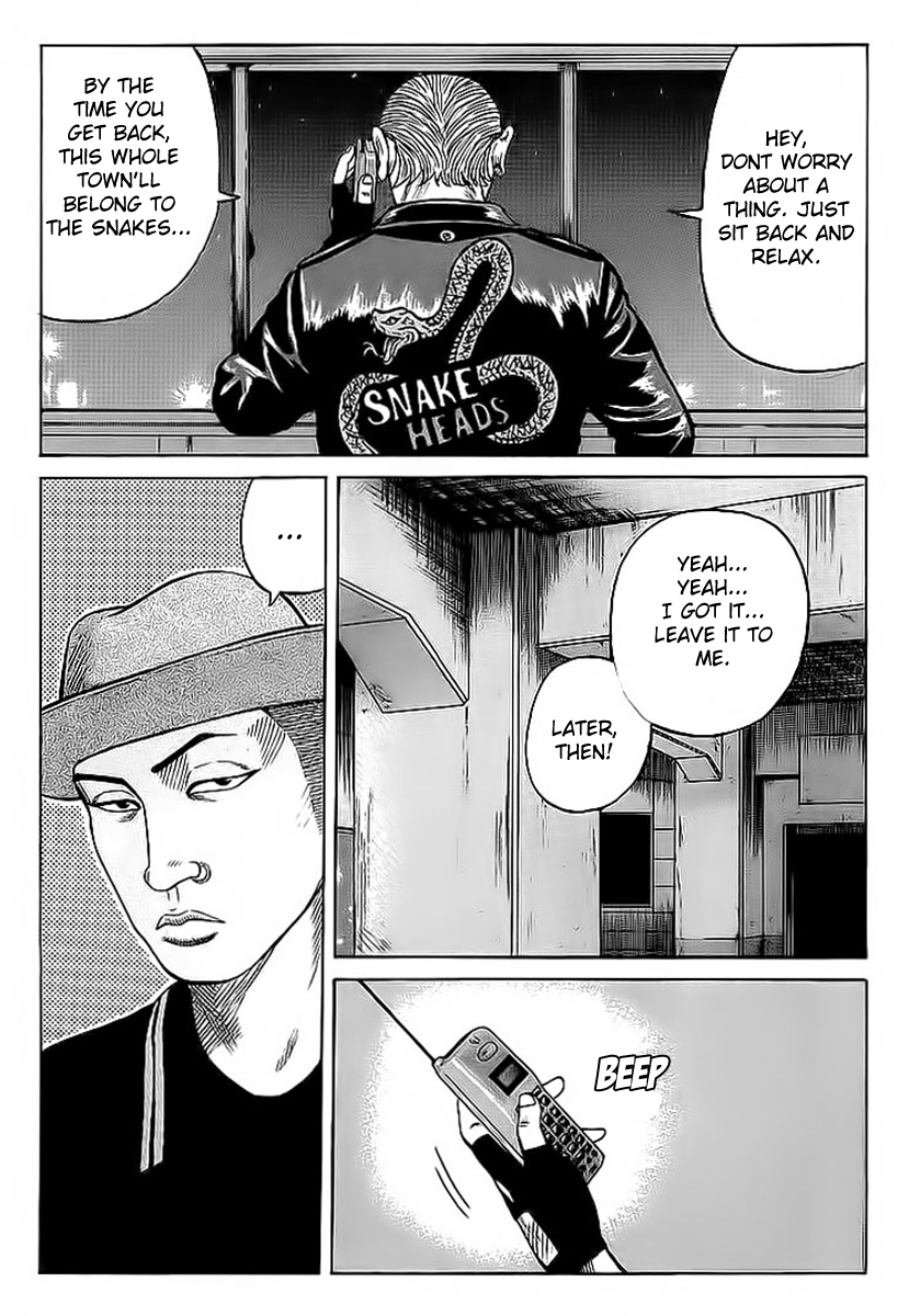 Crows Chapter 70 page 25 - Chapter 70: The Defeat of Parko and Dangerers