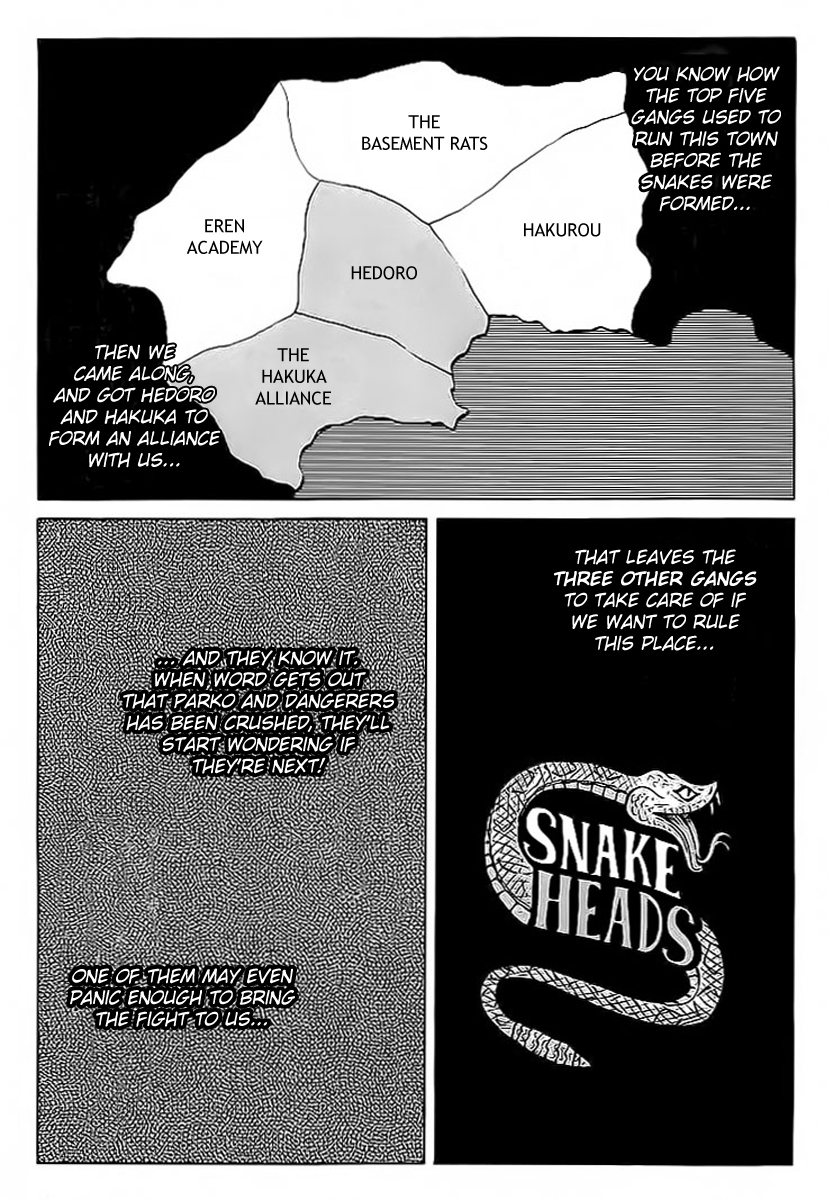 Crows Chapter 70 page 27 - Chapter 70: The Defeat of Parko and Dangerers