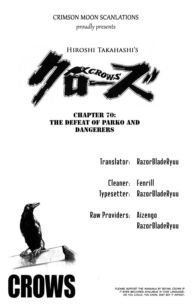 Crows Chapter 70 page 52 - Chapter 70: The Defeat of Parko and Dangerers