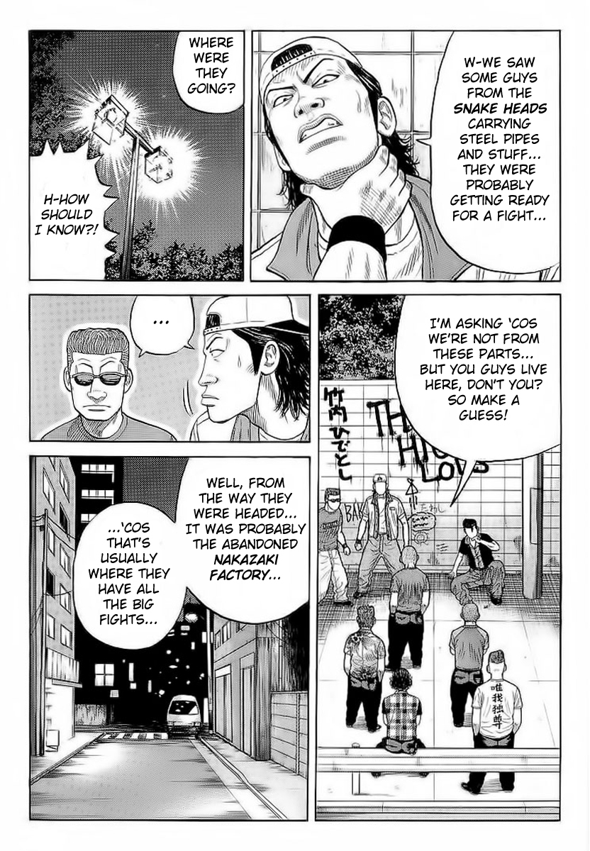 Crows Chapter 70 page 8 - Chapter 70: The Defeat of Parko and Dangerers