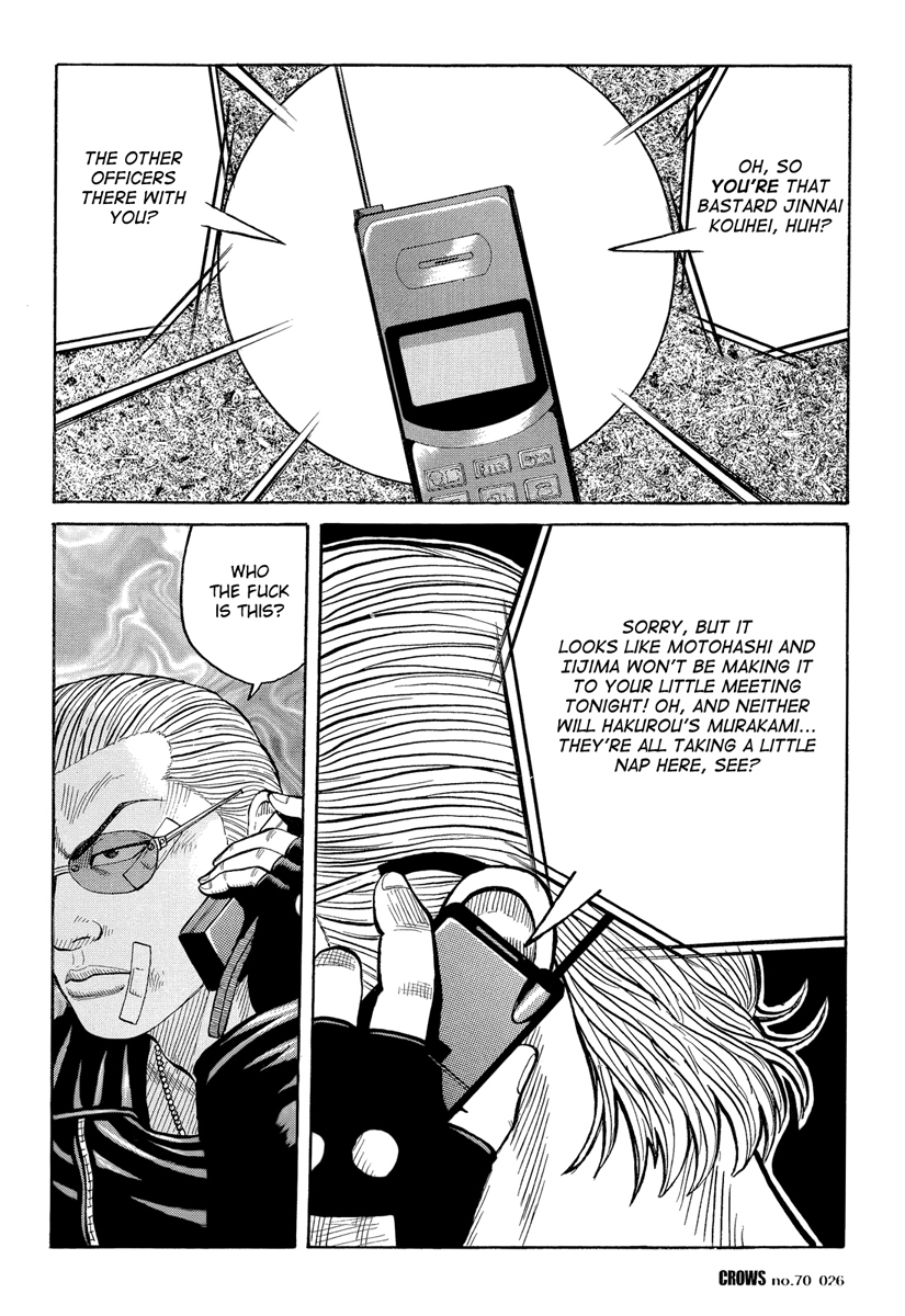 Crows Chapter 72 page 26 - Chapter 72: Calling!