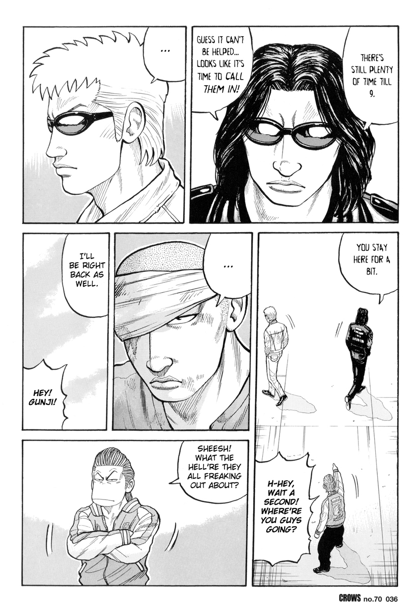 Crows Chapter 72 page 36 - Chapter 72: Calling!