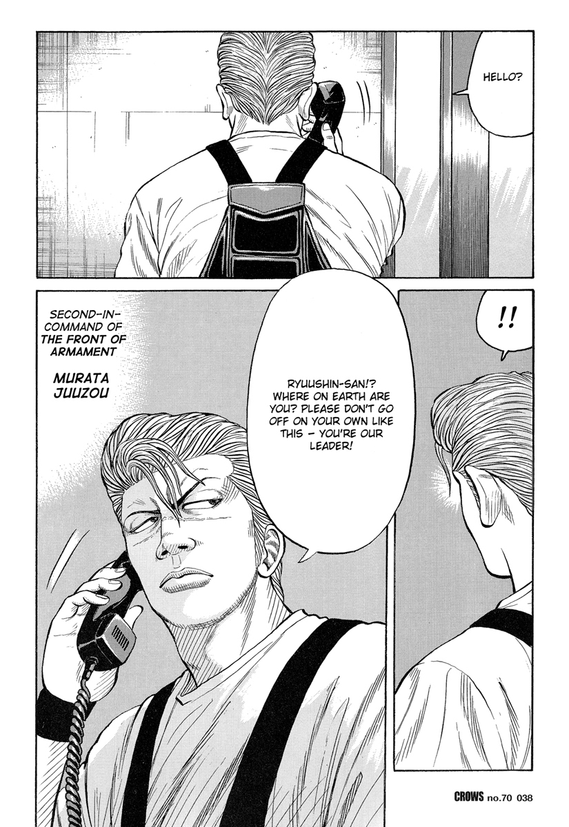 Crows Chapter 72 page 38 - Chapter 72: Calling!