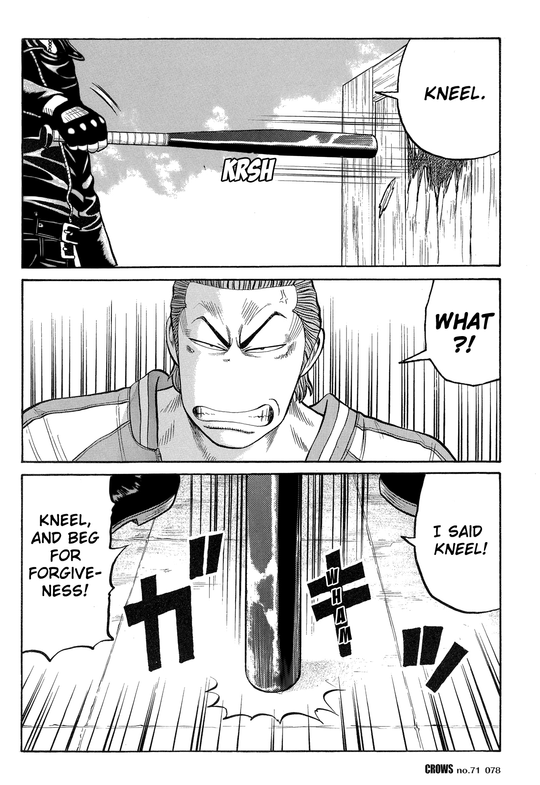 Crows Chapter 73 page 32 - Chapter 73: Full Moon Night