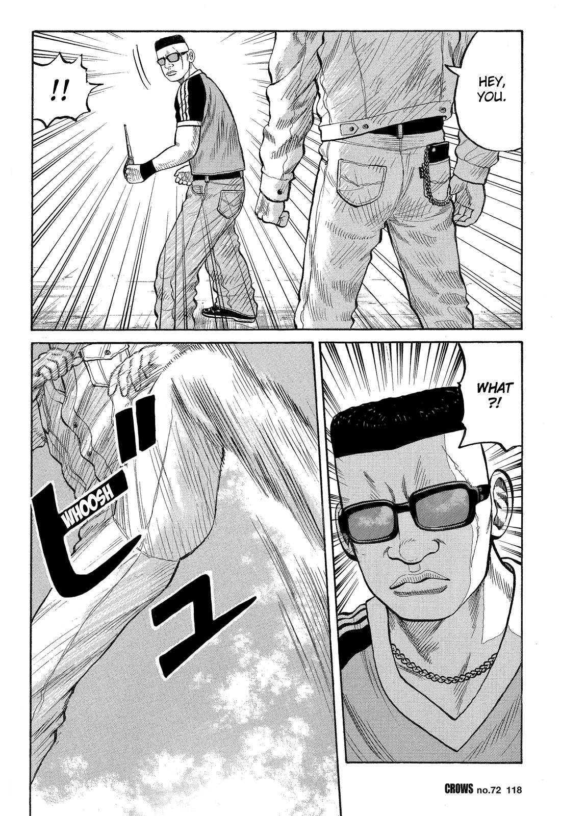 Crows Chapter 74 page 23 - Chapter 74: Bitou and Ryuushin