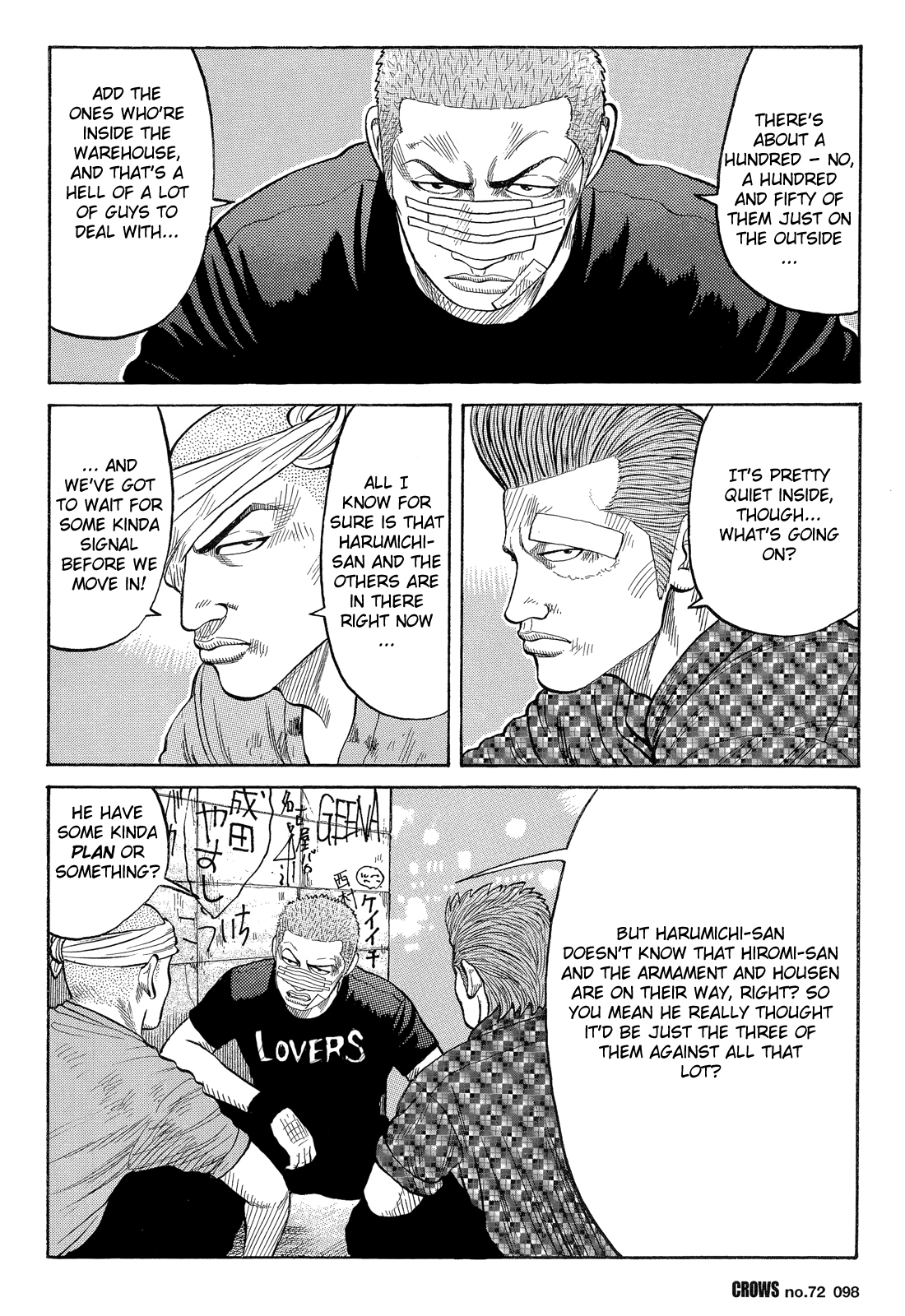 Crows Chapter 74 page 3 - Chapter 74: Bitou and Ryuushin