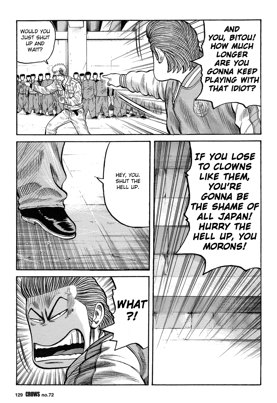 Crows Chapter 74 page 34 - Chapter 74: Bitou and Ryuushin