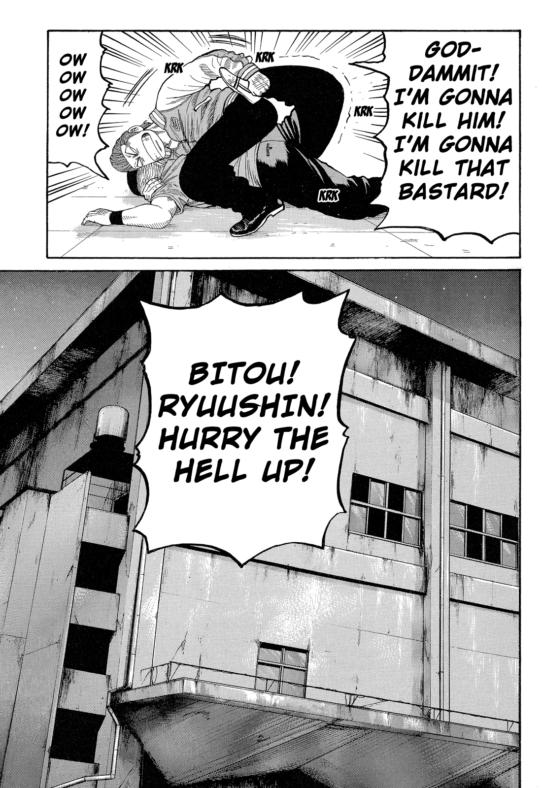 Crows Chapter 74 page 36 - Chapter 74: Bitou and Ryuushin