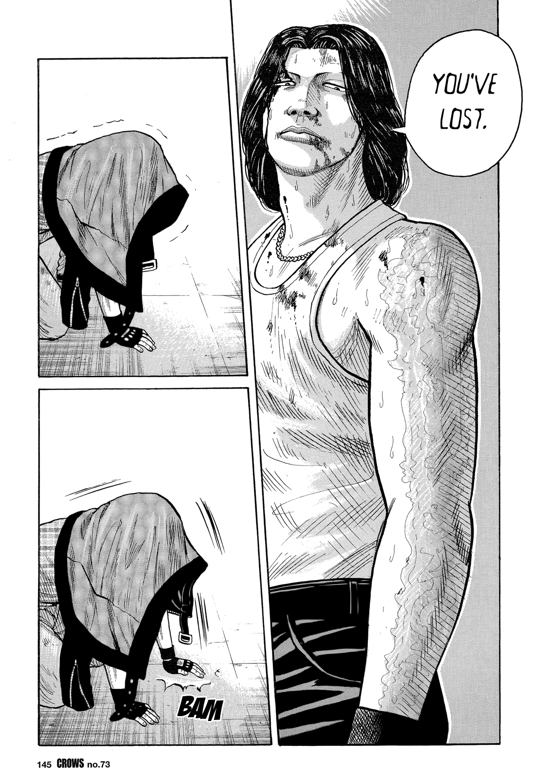 Crows Chapter 75 page 10 - Chapter 75: Bouya Harumichi Joins the Fray