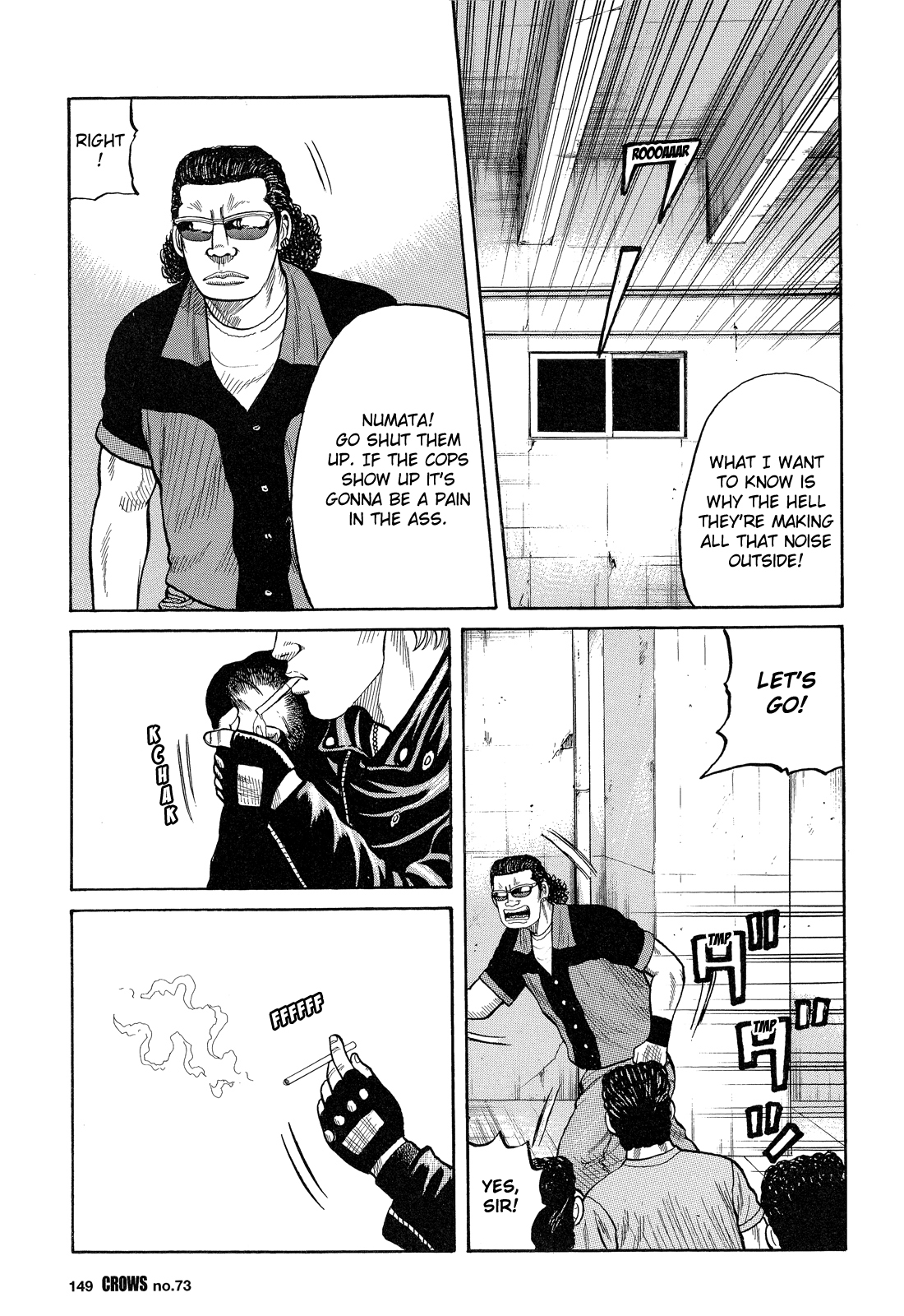 Crows Chapter 75 page 14 - Chapter 75: Bouya Harumichi Joins the Fray